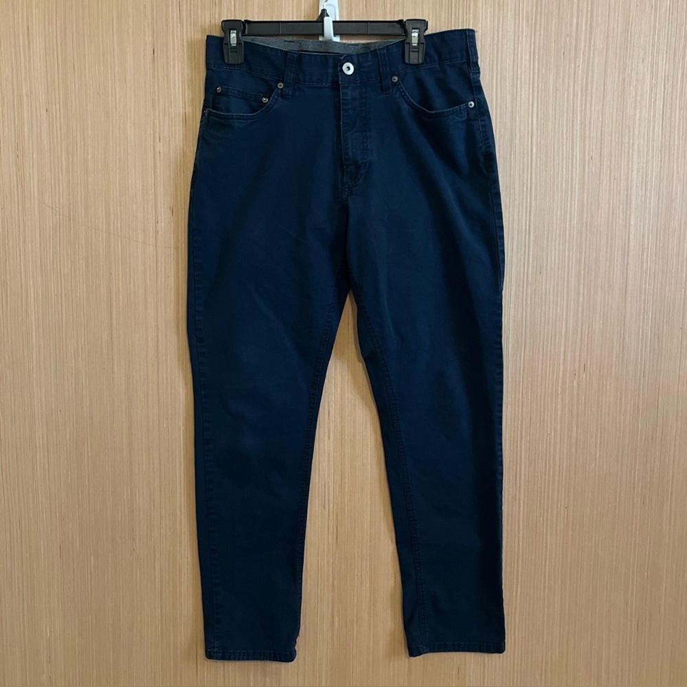 Member's Mark Mason Straight Fit 5 Pocket Men’s Pant Dark Navy size 32x30